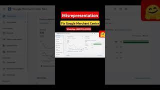 Fix Google Merchant Center suspension misrepresentation