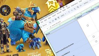 400 Easiest Mounts Spreadsheet, War Within Epic Edition and More Goodies! - 100k Celebration