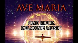 Ave Maria - Schubert - 1 Hour Relaxation - Soothing - Calming - 4 versions - Flute - Piano - Synth