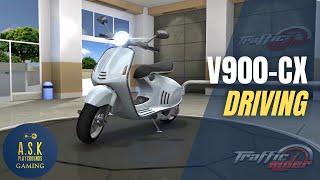 V900-CX Scooter Ride | Traffic Rider Gameplay | A.S.K Playgrounds.