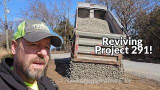 REVIVING a land project: MID WINTER Updates @Project 291 land Investment