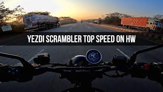 Yezdi Scrambler Pure Sound & Top Speed