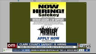 Safekey program hiring before school