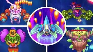 Monster Shooter: Space Invader All Bosses in Hard Mode