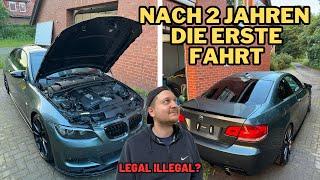 ÜBERLEBT der BMW die 1. RICHTIGE Probefahrt ? ( BMW E92 335i GPOWER REBUILD)