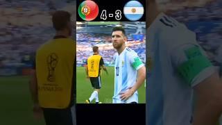 Portugal vs Argentina World Cup Final