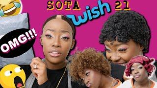  EP. 21! SLAY OR THROW AWAY - WISH EDITION! TRYING OUT SUPER AFFORDABLE WIGS!!? | MARY K. BELLA