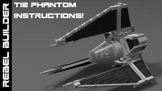 LEGO TIE Phantom Instructions are finally available!