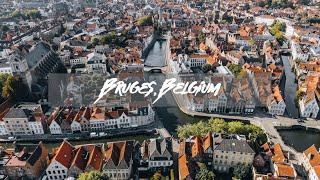 BRUGES | Belgium by Drone in 4K - DJI Mavic Air 2