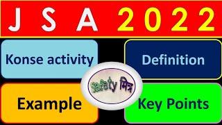 JSA / Job Safety Analysis / What is JSA / What is Job Safety Analysis / JSA Example / JSA Format HSE