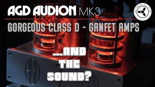 AGD Audion MK3: Gorgeous Class D GaNFET amps...& the sound?