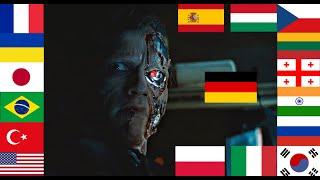 Terminator - "GET OUT" in 19 different languages