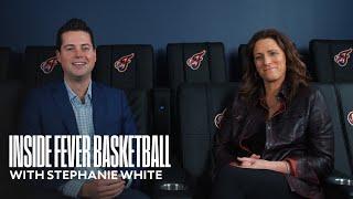 EXCLUSIVE 1-on-1 with Indiana Fever Head Coach Stephanie White | Inside Fever Basketball