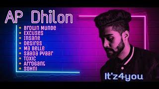 AP Dhillon All Songs ｜ Non stop AP Dhillon Songs ｜ Punjabi Pop Songs ｜ It'z4you