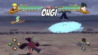 Naruto Ultimate Ninja Storm 3: Combo/Tilt Cancel Tutorial - NARUTO SAGE MODE