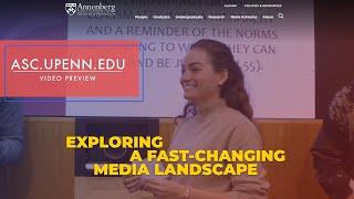 New Annenberg School Website Preview