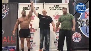 Larry Wheels First Strongman Competition - MAS wrestling (Event 3/8)