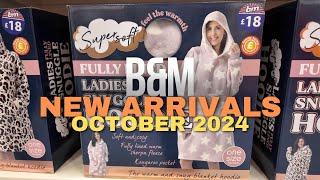 B&M New Arrivals - October 2024 - Don’t Miss These Deals [4K]