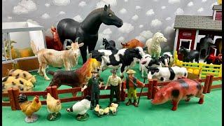 COW, OX, HORSE, SHEEP, DOG, TRAILER, TRACTOR/VACA, BOI, CAVALO, CARRETA, TRATOR, CACHORRO