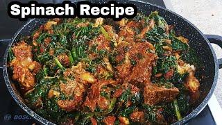 Spinach Soup | Efo Riro Recipe