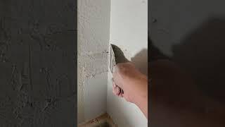 Drywall repair no tape #shorts #diy