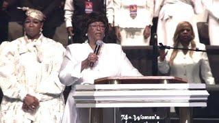 COGIC General Supervisor Mother Barbara McCoo Lewis Powerful Message - Extreme Measures