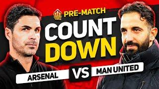 ARSENAL vs MANCHESTER UNITED! Countdown To Kick Off!