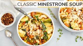 MINESTRONE SOUP RECIPE | easy vegetable soup