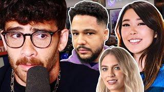 Rapid Fire (Nmplol, QTCinderella, Extra Emily & More) | HasanAbi Reacts