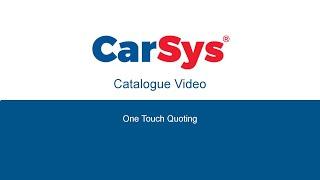 LKQ Euro Car Parts | CarSys One Touch Quoting