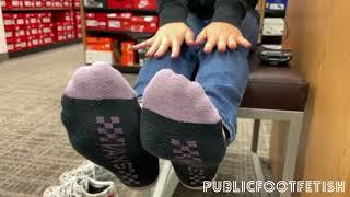 Public Foot Fetish 2022 - 20yo  - sexy feet