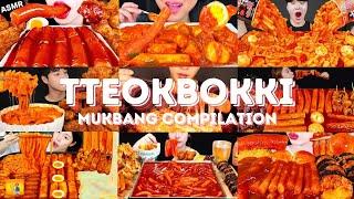 *1 HOUR* TTEOKBOKKI MUKBANG *ASMR* COMPILATION |  BIG BITES | EATING SOUNDS