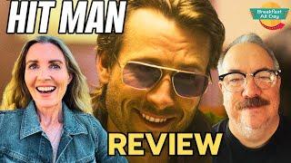 HIT MAN Movie Review | Glen Powell | Adria Arjona | Richard Linklater | Netflix