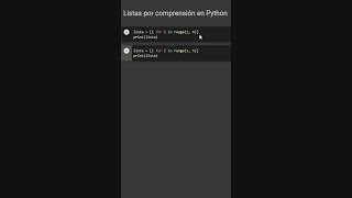 ¿Cómo mejorar tu eficiencia en Python con las Listas por Comprensión?