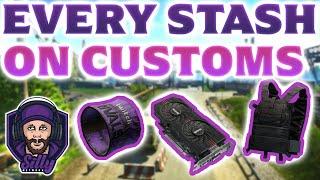 I made 38 MILLION last wipe looting these | Customs Stash Guide | Escape From Tarkov