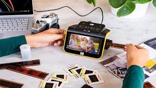 KODAK Slide N SCAN Film and Slide Scanner with Large 5” LCD Screen, Convert Digital Photos