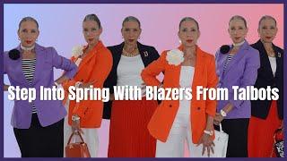 Must-have Talbots Blazers For Spring & Summer!