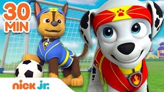 PAW Patrol Rescues & Healthy Habits! w/ Chase & Marshall ️ | 30 Minute Compilation | Nick Jr.