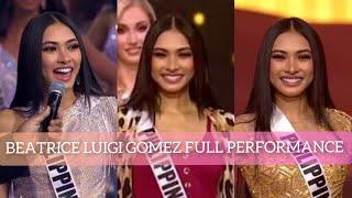 Philippines - Beatrice Luigi Gomez Miss Universe 2021 Full Performance