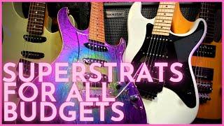 SUPERSTRAT SHOOTOUT - Affordable, Mid Price, Vintage, Boutique and High End