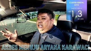 Akses Menuju Aryana Karawaci dari Jalan Legok (Park Serpong) | Rumah 2 Lantai Dengan 4 Kamar Tidur