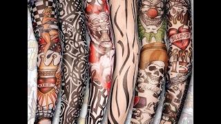 6PC TATTOO ARM SLEEVES KIT