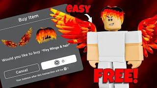 Get These FREE Neon Hair & Wings in Roblox (No Robux Needed!) | roblox free items 2025 