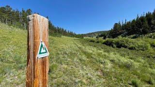 Hiking the Colorado Trail  - Segment 5 - Kenosha Pass to Long Gulch