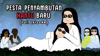PESTA PENYAMBUTAN HANTU BARU | Full Episode | Kartun Hantu Lucu Kunti Besti