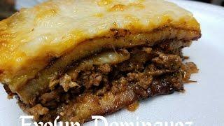 How to make Puerto Rican Pastelon