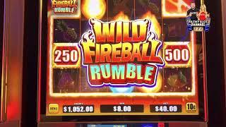 SO MANY JACKPOTS ON WILD FIREBALL RUMBLE! PART 2