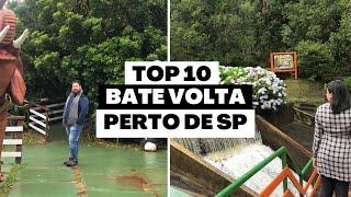 VOCÊ PRECISA CONHECER | 10 BATE VOLTA PERTO DE SP