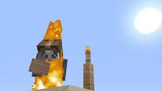 Minecraft Xbox SKY WARZ - AWESOME WINNING KILL w/ ImScottJones