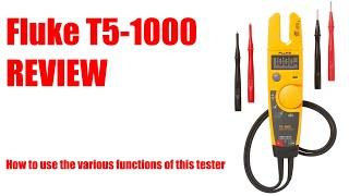 Fluke T5-1000 Electrical Tester [REVIEW] #electrical #fluke #tester #electricaltester #testmeter